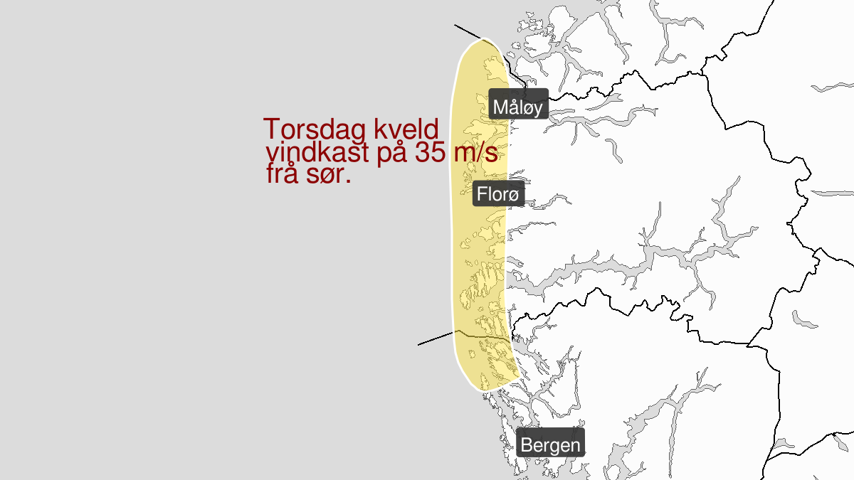 Grafiske beskrivelse av farevarslet