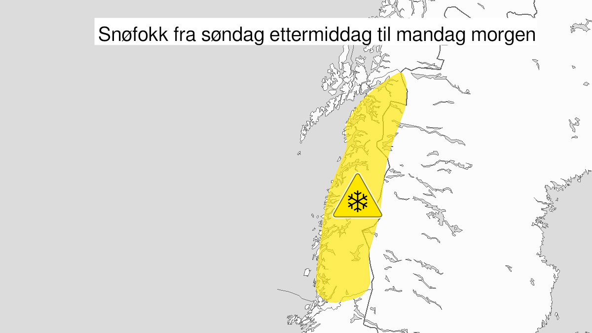 Kart over Kraftig snøfokk, gult nivå, Deler av Nordland, 2022-12-25T15:00:00+00:00, 2022-12-26T06:00:00+00:00