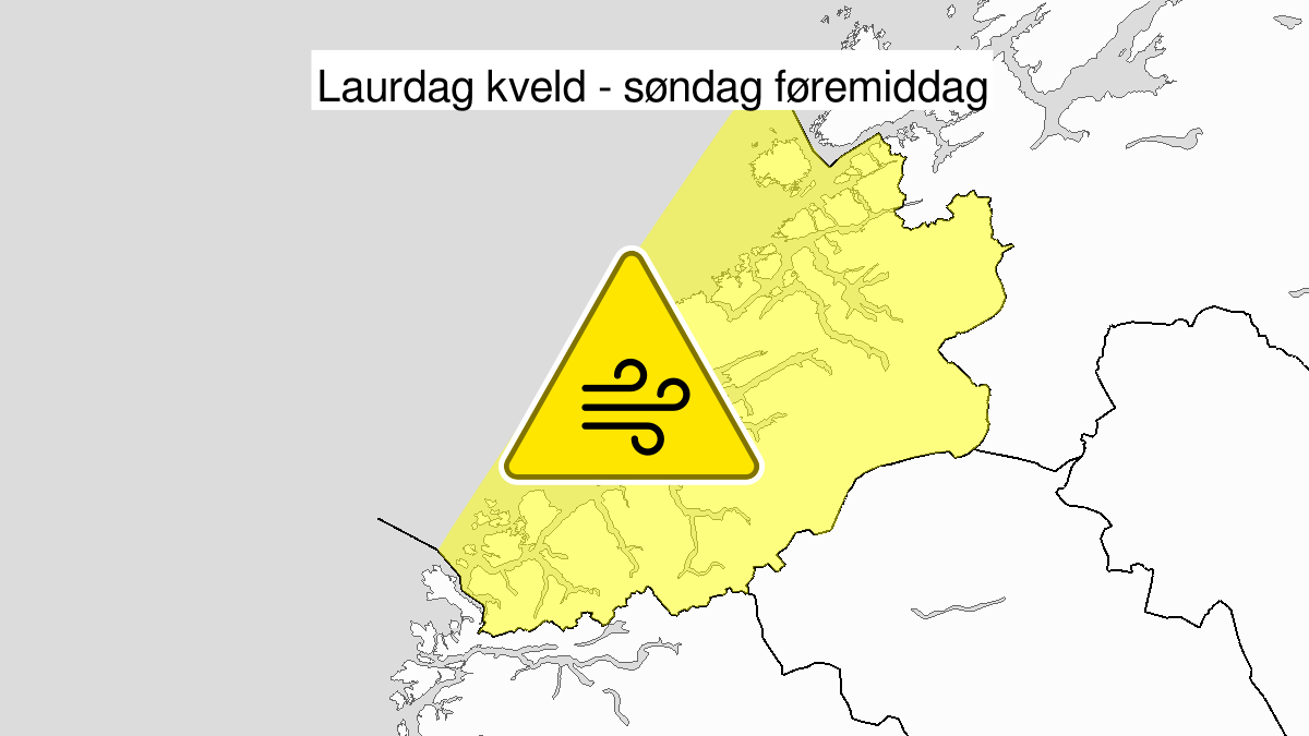 Kraftige vindkast, gult nivå, Møre og Romsdal, 14 September 18:00 UTC til 15 September 22:00 UTC.